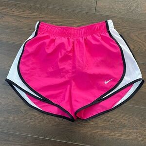 Nike pink dri fit shorts